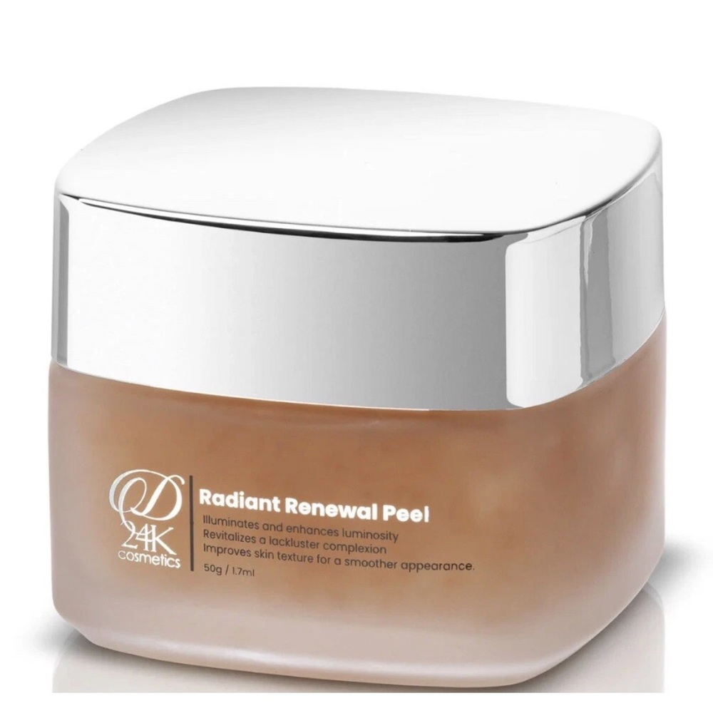 D 24k cosmetics Radiant Renewal Peel Enriched collagen and 24k gold, 1.7 Oz